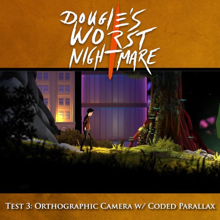 One of the biggest friggin nightmares in creating this game is just building the foundations before I even attempt to put together an actual prototype.  So today I spent almost 16 hours working out a way to have fluid character animation whilst maintaining the classic 2D side-scroller aesthetic I wanted for the project. 

I decided the best course would be to put fully-3D animated characters into an environment made up of flat 2D sprites.  With an orthographic camera and fake parallax coded into it, It finally came together!

And despite me using third party placeholder art assets at this stage, I think it looks fucking spectacular and I'm so excited to start getting the movement and combat woven in now that I have the visuals pretty much set! 

Dougie gets a whole pizza to himself tomorrow for being such a determined boy today. 🧡